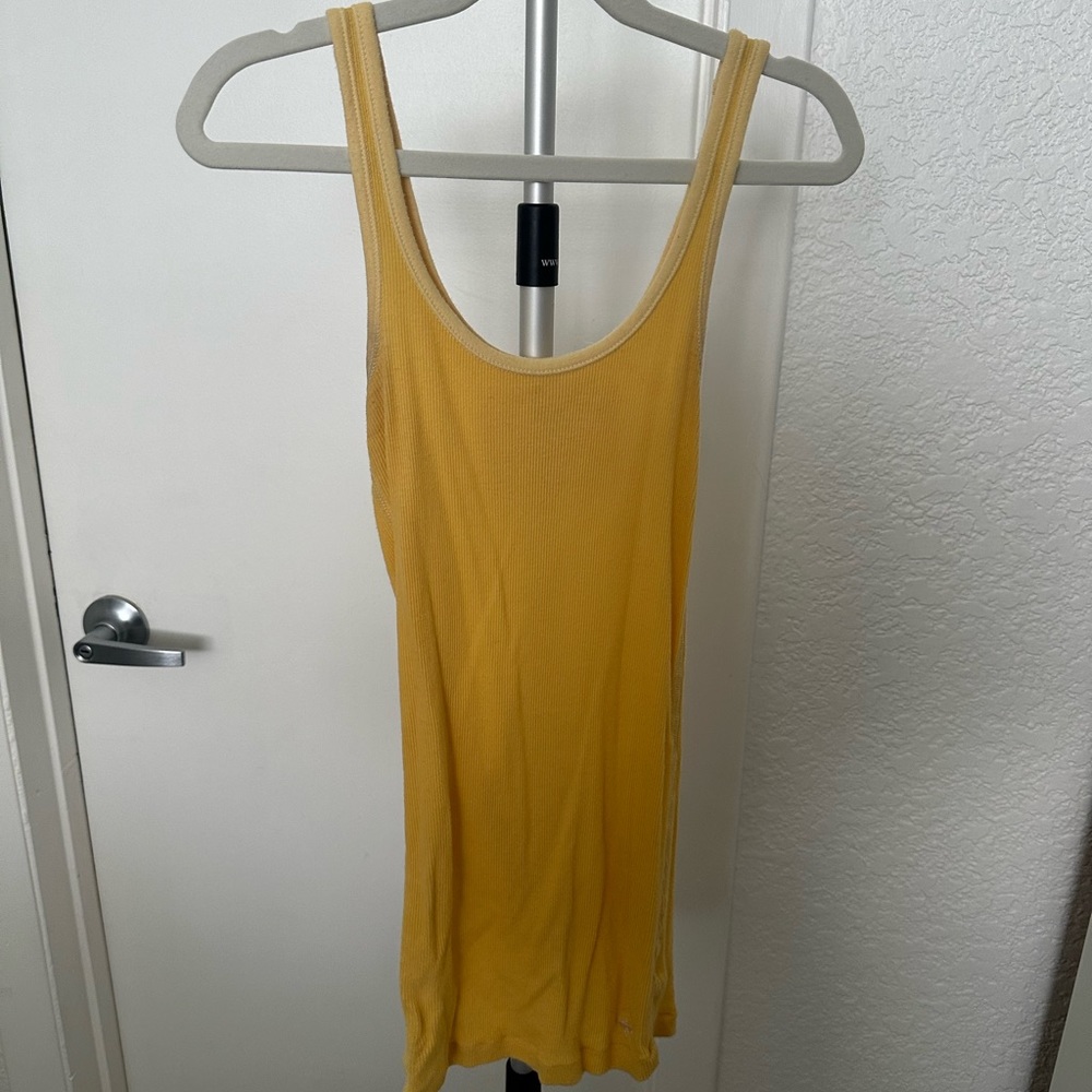 Abercrombie & Fitch Yellow Tank Top Size XS